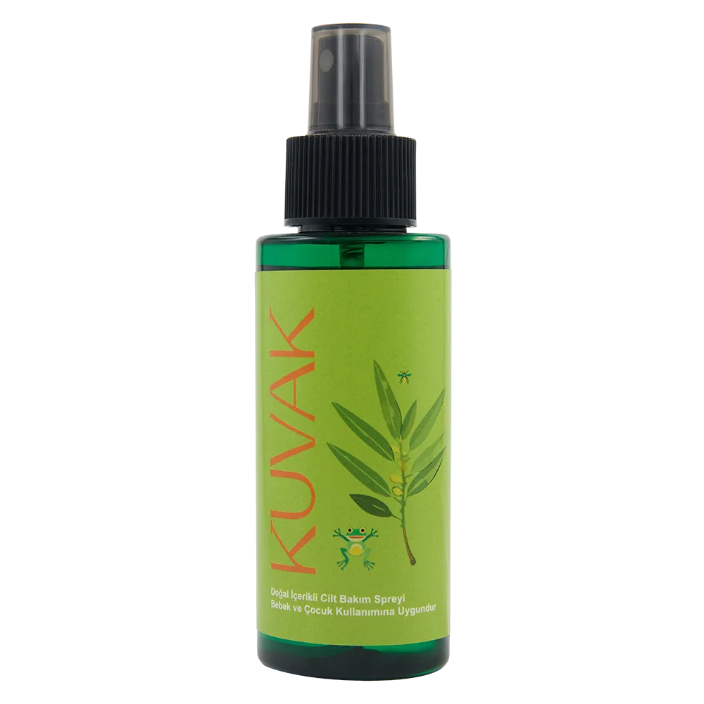 Kuvak skin care spray, 100 ml green bottle