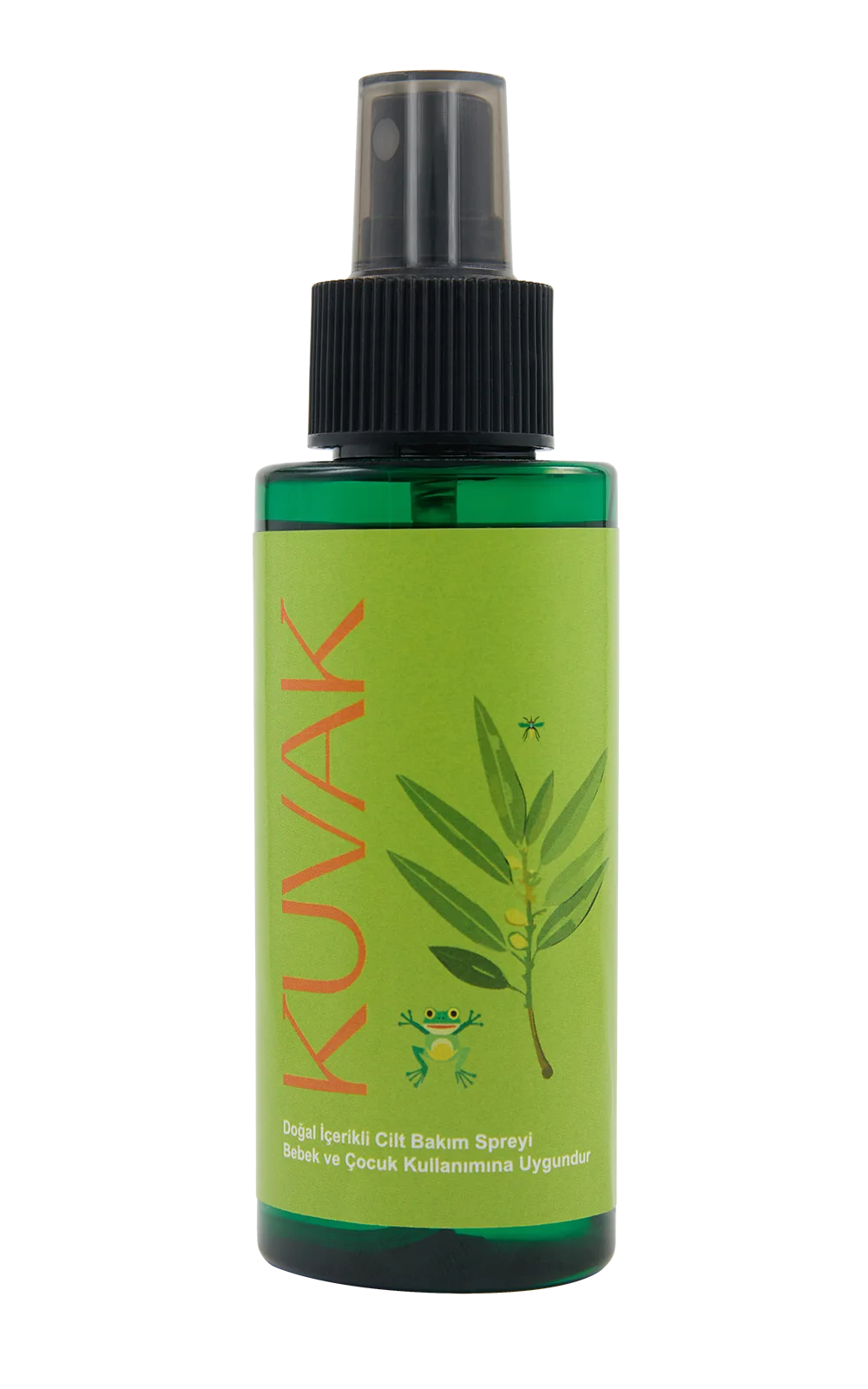 Kuvak skin care spray, 100 ml green bottle
